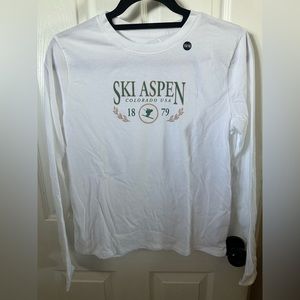 Abercrombie kids girls long sleeve graphic tee. Size: 15/16